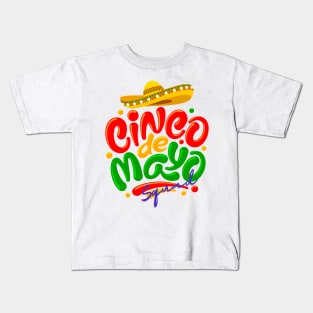 Cinco de mayo squad 2023 Kids T-Shirt